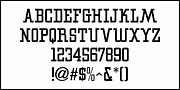 Poster Moderne JNL, a Slab Serif Font by Jeff Levine Fonts (Thumbnail 3 of 5)