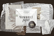 PNG Wrinkled Glued Paper Pack by  in Graphics