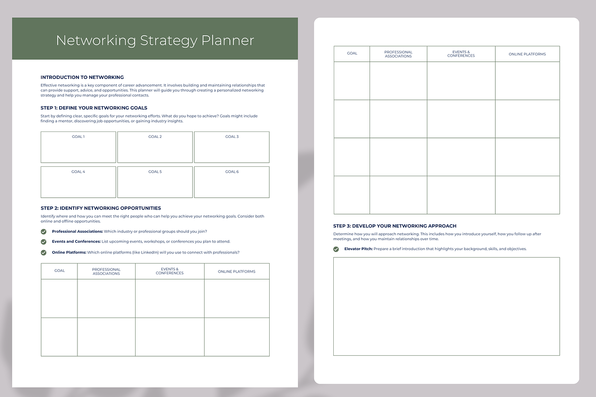 CAREER COACH WORKBOOK TEMPLATE, a Brochure Template by Daring Digies (Photo 7 of 9)