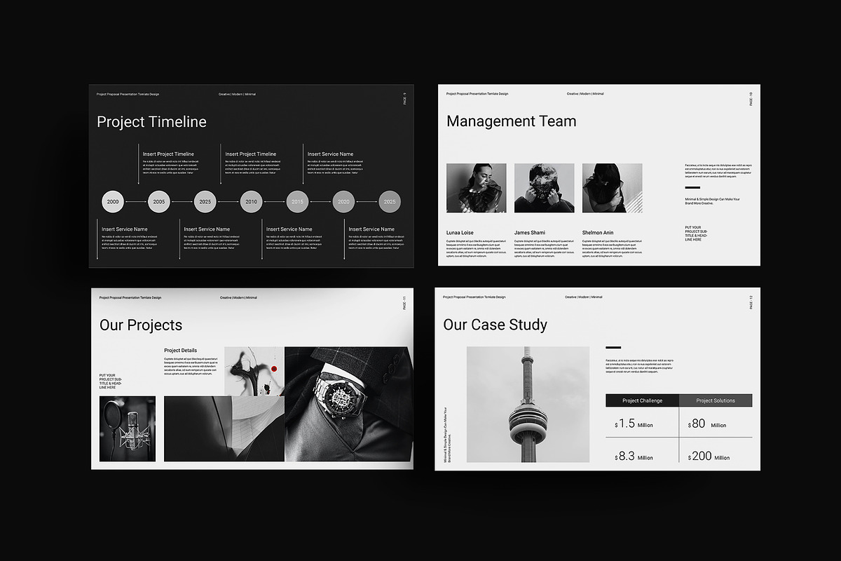 Project Proposal Presentation, a Presentation Template by DesignCrest (Photo 8 of 11)
