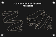 Hand Drawn Curly Banners, an Illustration by Texture Pics (Thumbnail 3 of 4)