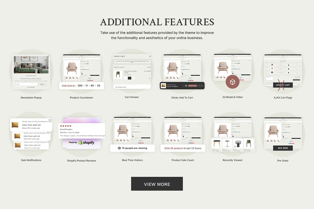 Home Furniture | Shopify Theme, a Shopify Template by LogicGo Shopify Experts (Photo 3 of 5)