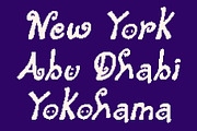CS Claribel Pixel, a Handwritten Font by Craft Supply Co. (Thumbnail 2 of 8)