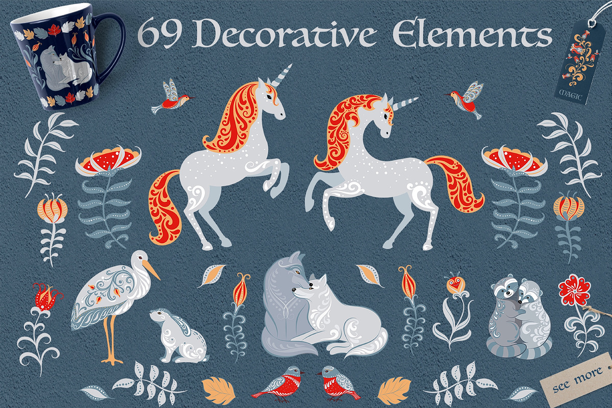 FANTASY ANIMALS AND BIRDS, an Animal Illustration by Irina Skaska (Photo 9 of 10)
