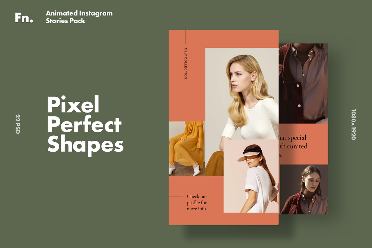 FN Animated Instagram Stories Pack, a Social Media Template by Simple and Nice (Photo 4 of 11)