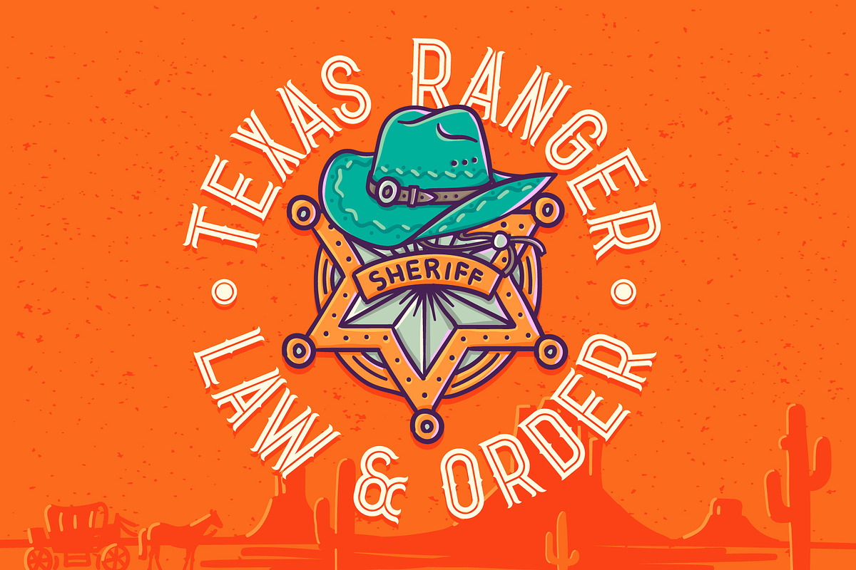 Western Shooter font with bonus preview 5