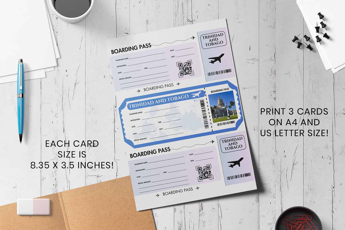 Trinidad and Tobago Trip Gift Ticket, a Templates & Theme by Snapybiz (Photo 4 of 11)