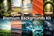 10 Nature Poster Backgrounds Kit, a Nature Photo by ASWIN46 (Thumbnail 1 of 8)
