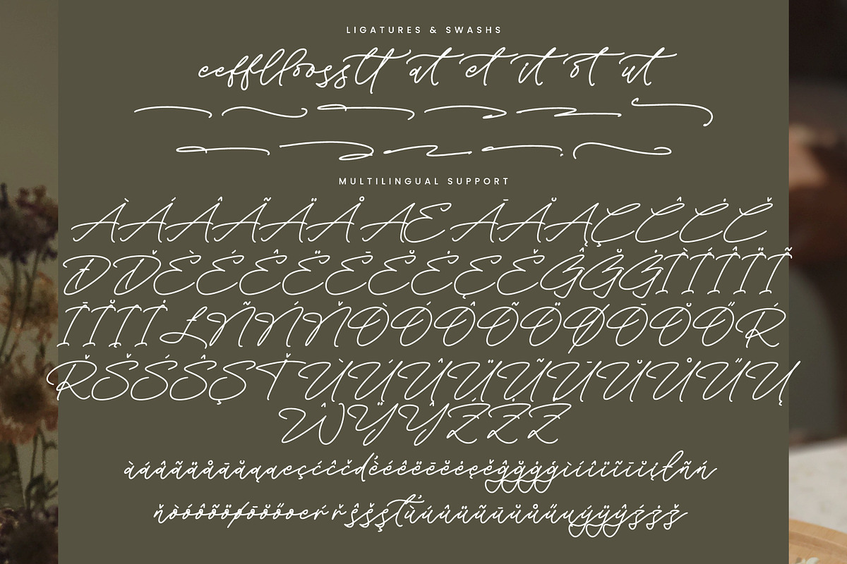 Silent Orchid, a Handwritten Font by Integritype Studio (Photo 14 of 15)