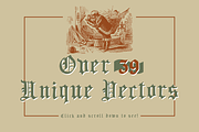 Antique Christmas Vector Pack, an Illustration by Jeffry Macpherson Visuals (Thumbnail 5 of 5)