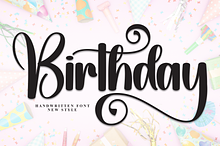 Birthday | Script Font