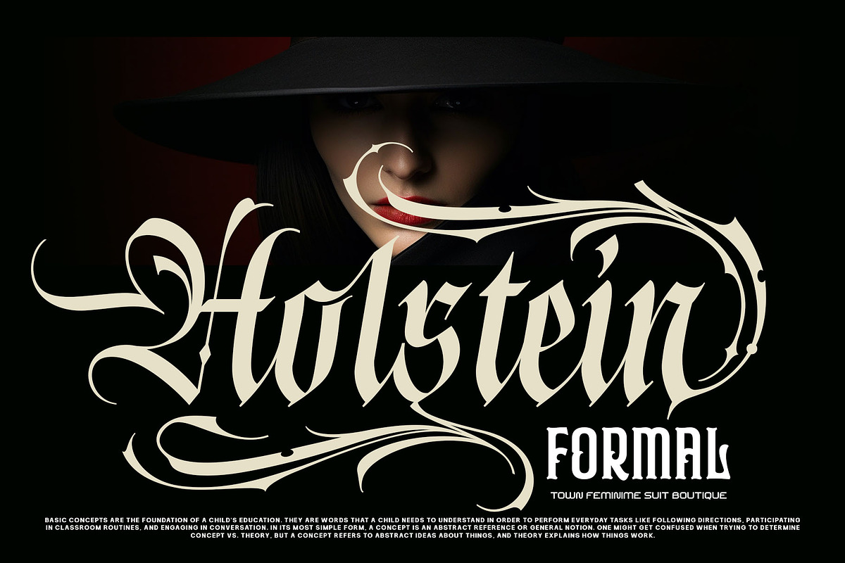 Blink Round Typeface, a Blackletter Font by alit design (Photo 11 of 20)