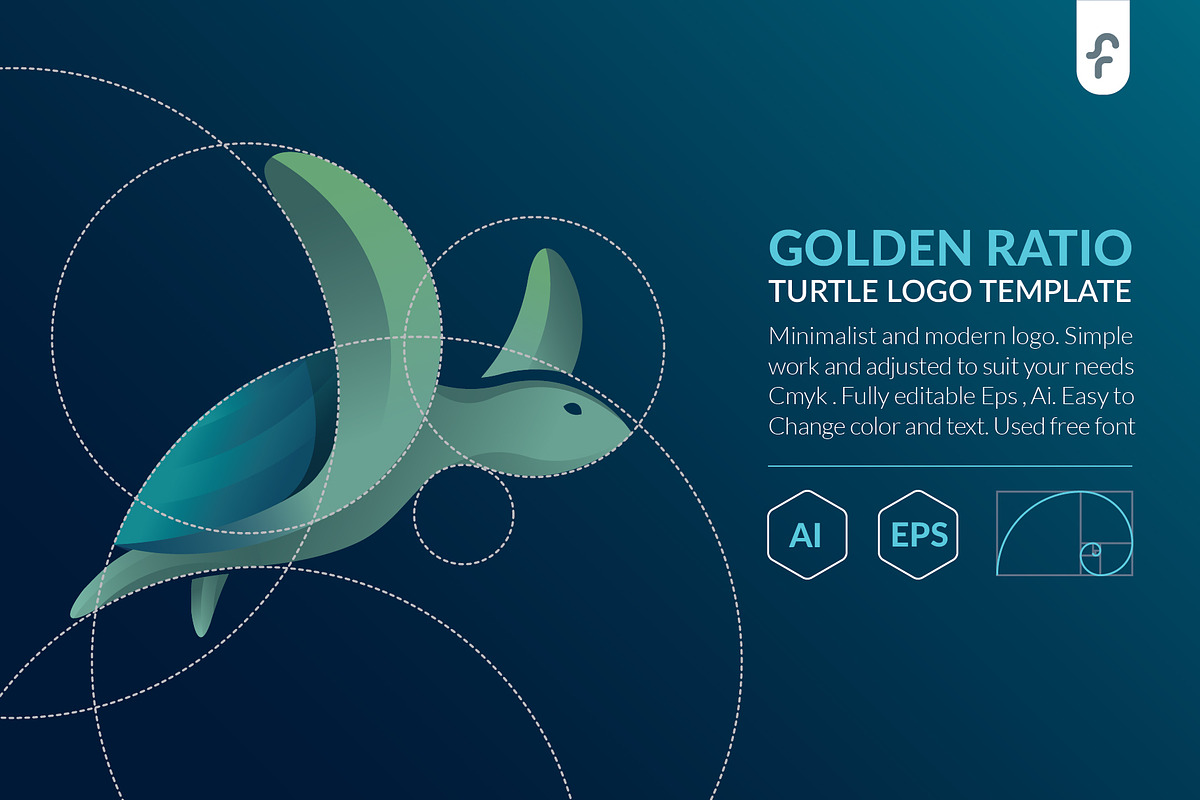 Caretta Logo Template, a Branding & Logo Template by ft.studio (Photo 1 of 5)