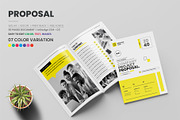 Company Project Proposal Design, a Brochure Template by FlyeredTemplate (Thumbnail 1 of 18)