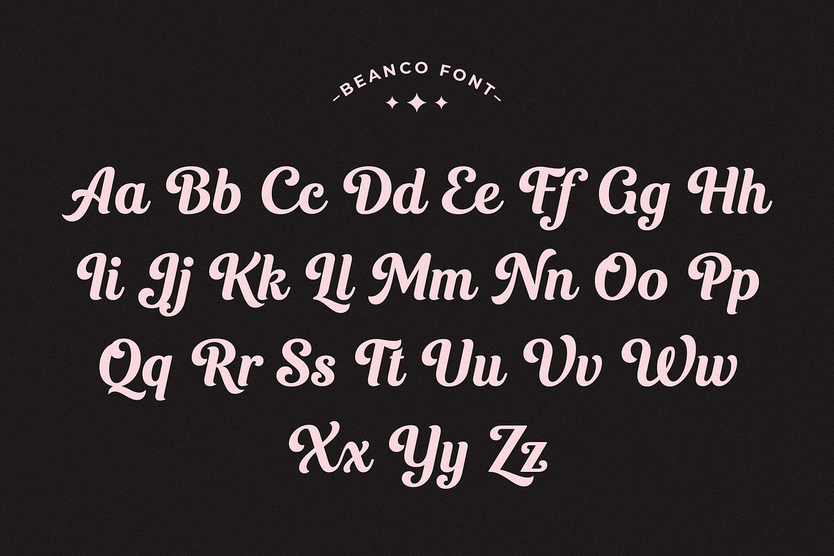 Beanco Font, a Script Font by Digitype Studio (Photo 8 of 10)