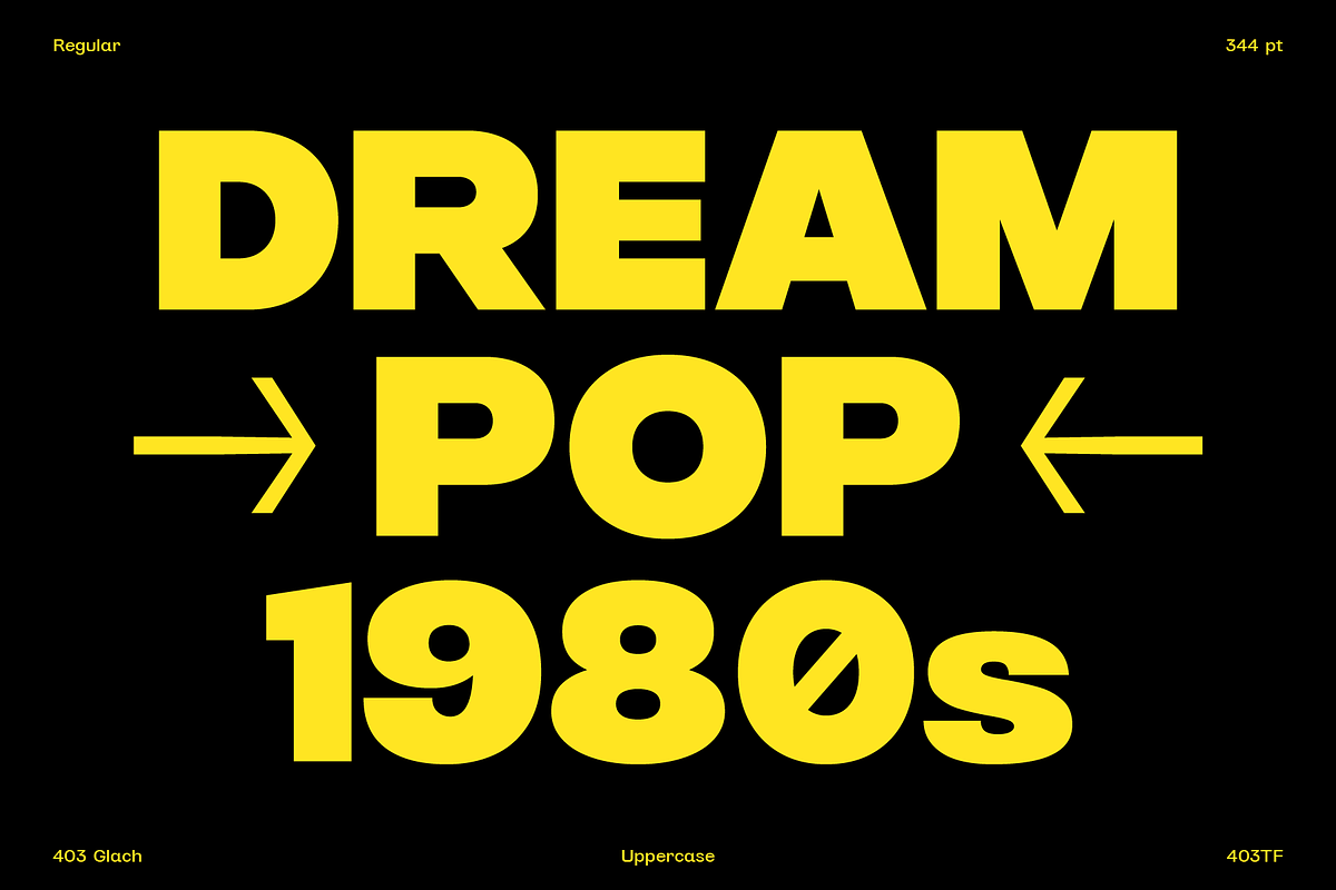 403 Glach Sans, a Sans Serif Font by 403 Type Foundry (Photo 8 of 15)