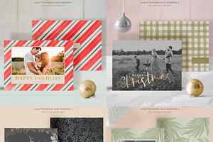 Christmas Card Templates V.4