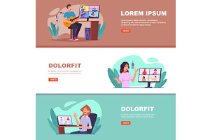 Podcast. web translation broadcast, a Technology Illustration by Onyx