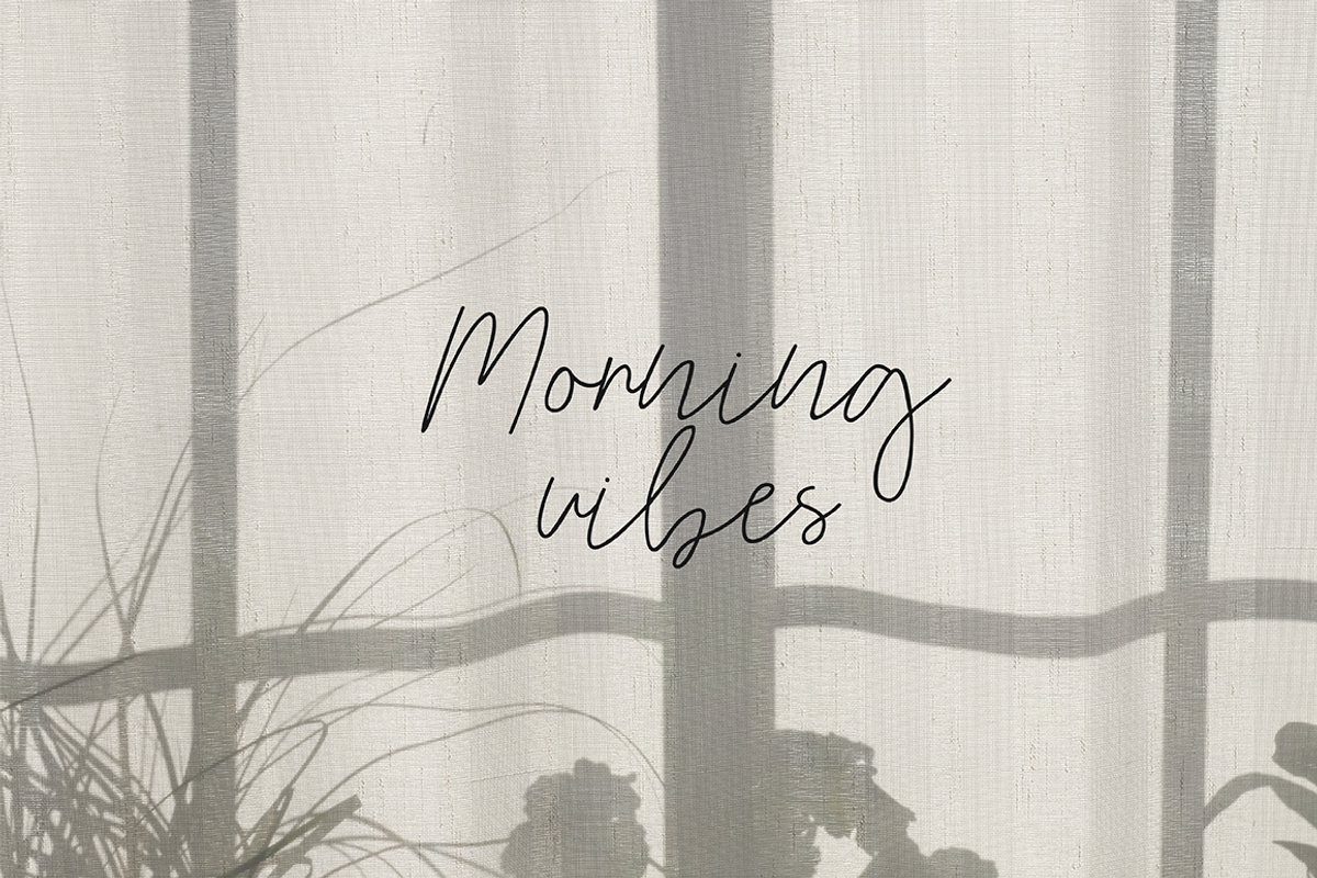 Warm Memories | Script Font Trio preview 4