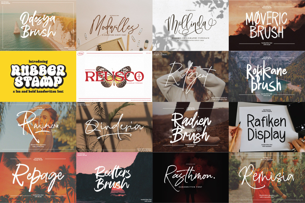 The Amazing Handwritten Font Bundles, a Handwritten Font by tebaltipislab (Photo 7 of 8)