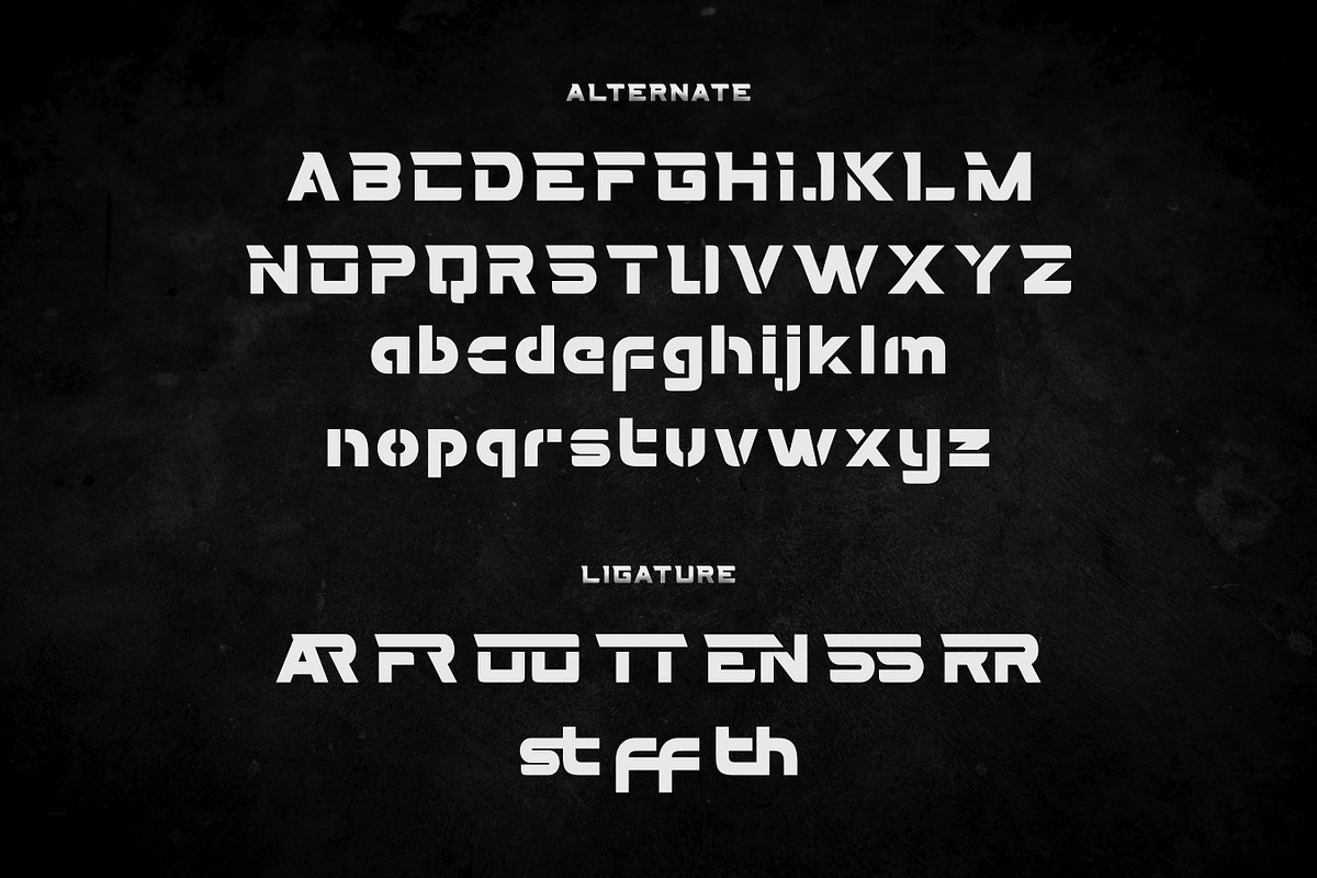 Vendetta - Sport Display Font, a Serif Font by Flawless And Co (Photo 9 of 10)