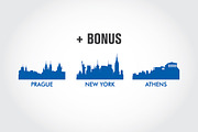 City Skyline, an Illustration by MaximGertsen (Thumbnail 3 of 4)
