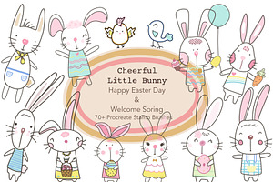 Cheerful Little Bunny