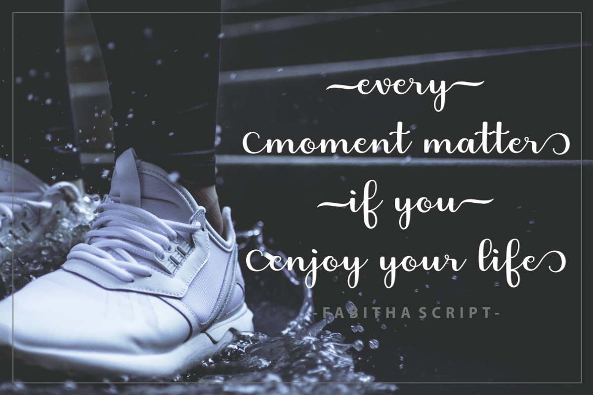 Fabitha Script Upright preview 5