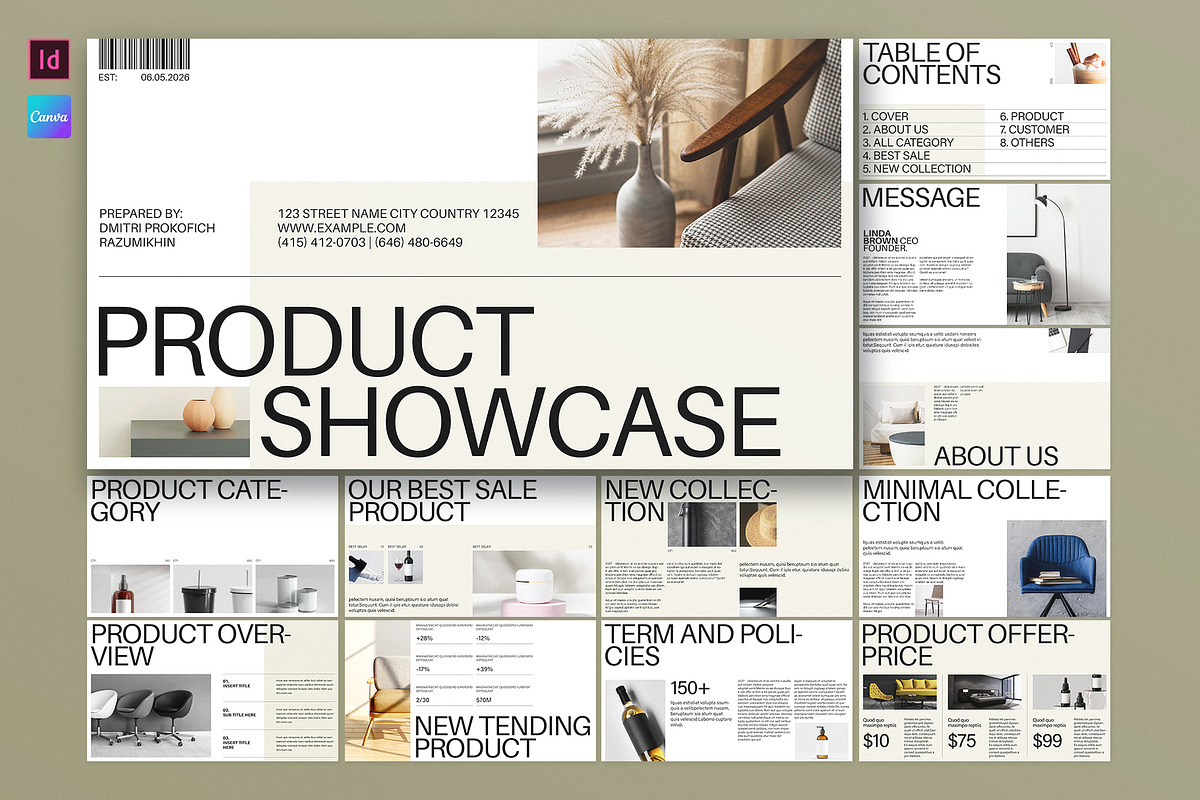 Product Showcase Presentation, a Presentation Template by E-Type (Photo 1 of 5)