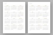2027 Planner Template (P047-27-M), a Stationery Template by mikhailmorosin (Thumbnail 4 of 10)