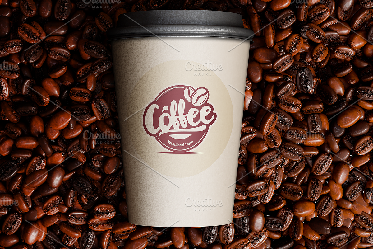 Coffee Cup Mockup, a Cups & Container Mockup by Transly Graphics (Photo 1 of 2)