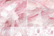 Seamless Rose Quartz Digital Papers, a Pattern Graphic by Maishop (Thumbnail 4 of 7)
