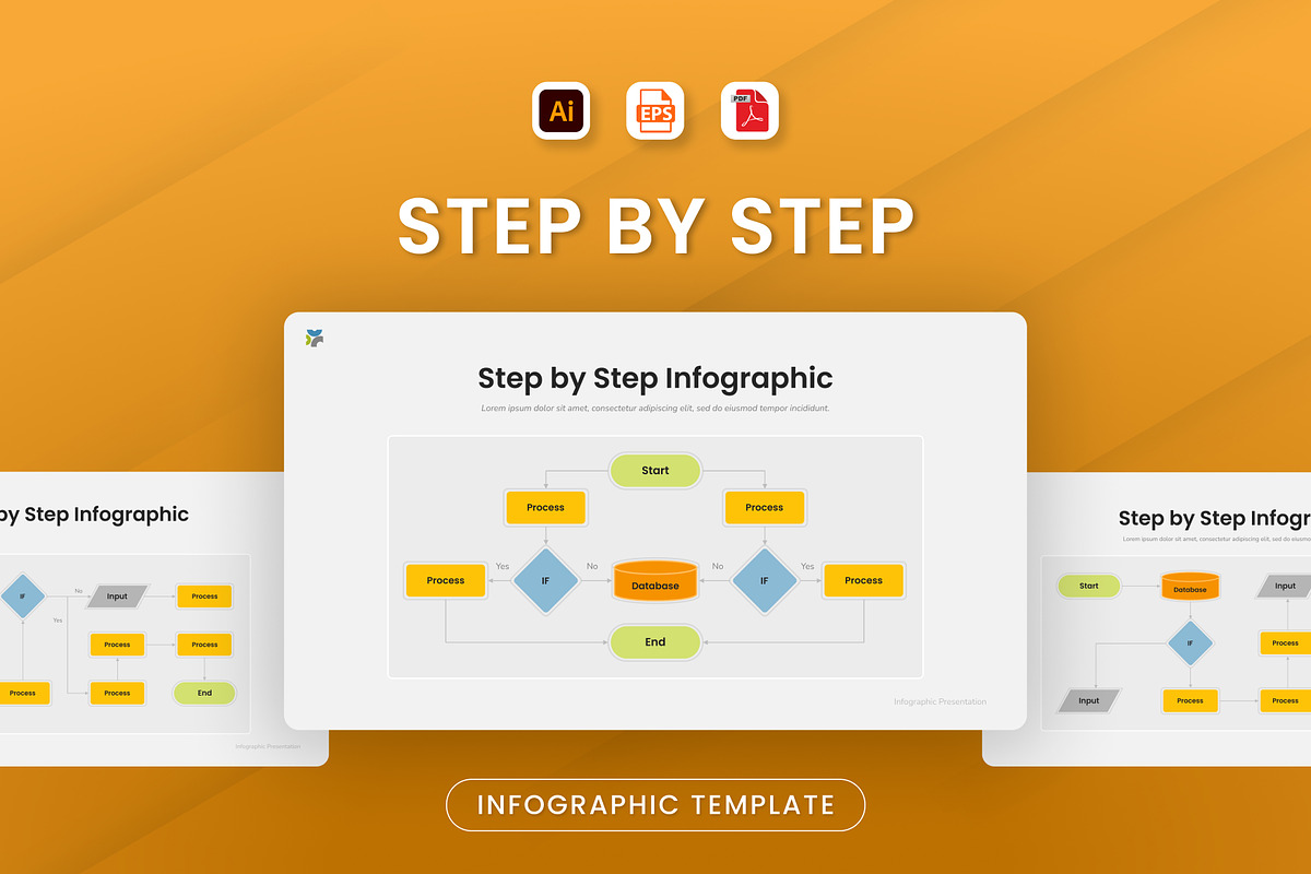 Step-by-Step Infographic, a Presentation Template by Antstheme (Photo 1 of 3)
