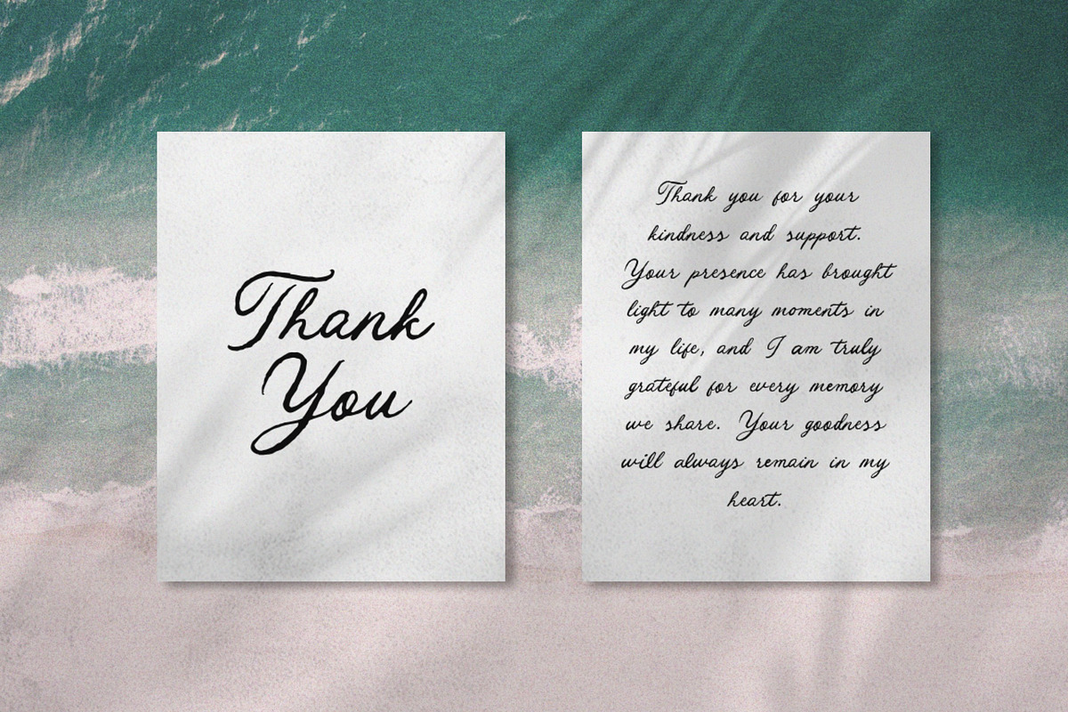 Rose Amoure - Beauty Script, a Script Font by ErgibiStudio (Photo 10 of 10)