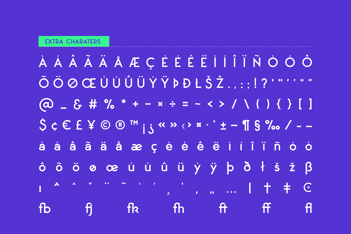 Maximo Nexa, a Sans Serif Font by Kaligra.co (Photo 12 of 15)
