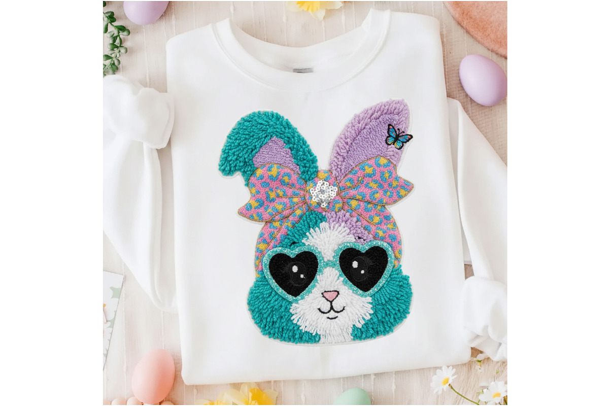 Latch Hook Easter Bunny Png Yarn, an Illustration by Designking (Photo 3 of 6)