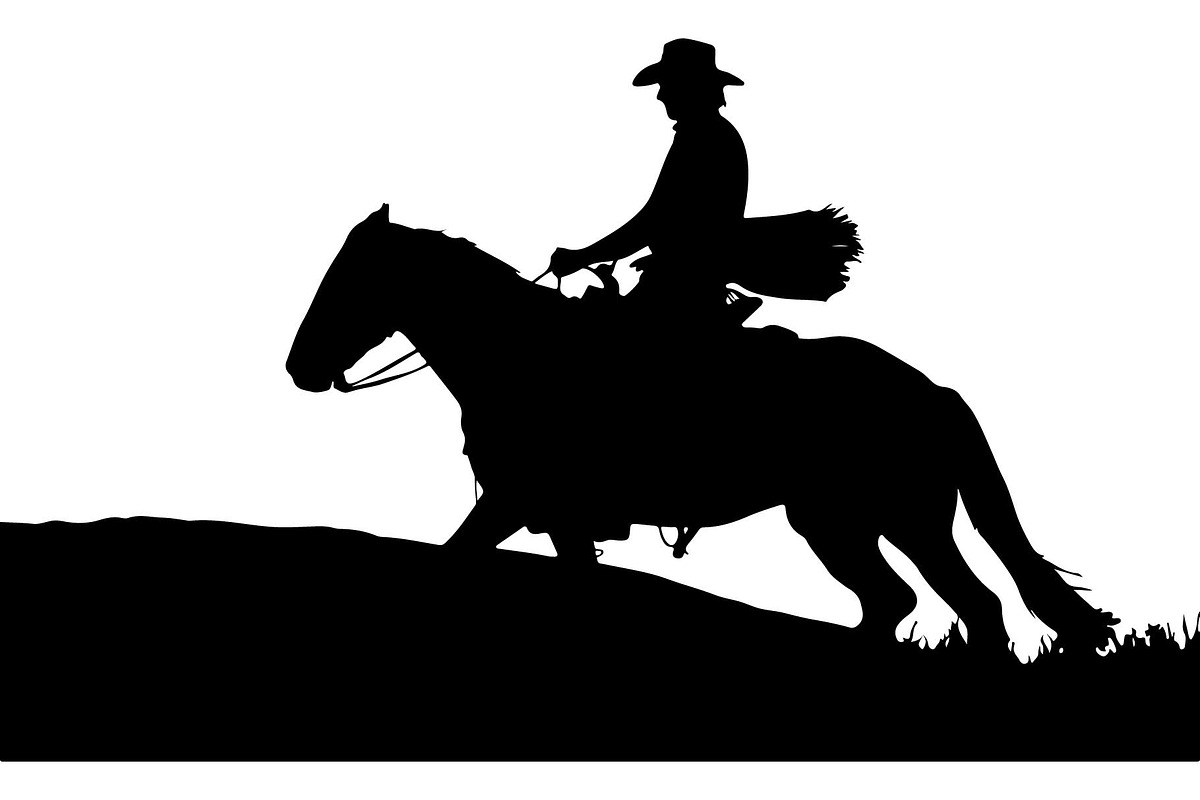 Cowboy Horse Rider SVG Bundle, a Graphic by Creativeshirt (Photo 10 of 13)