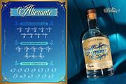 Bethinae, a Blackletter Font by Burntilldead (Thumbnail 6 of 12)