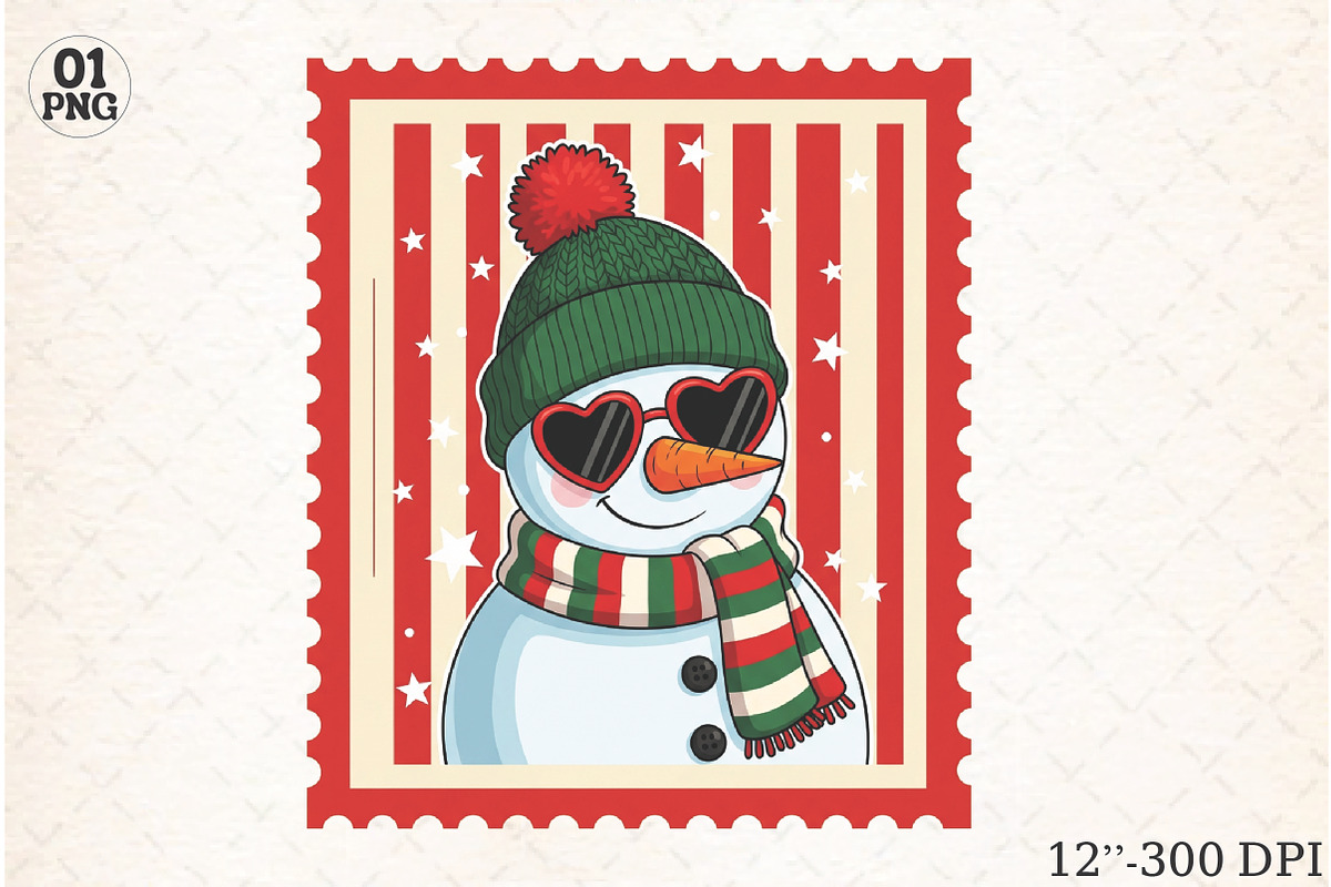 Christmas Coquette Stamps Clipart, an Illustration by Libby Wishes (Photo 3 of 11)