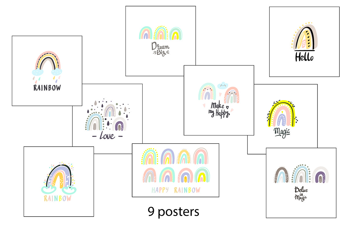 Happy Rainbow!, a Background Graphic by Irene_Boiko_ART (Photo 3 of 4)