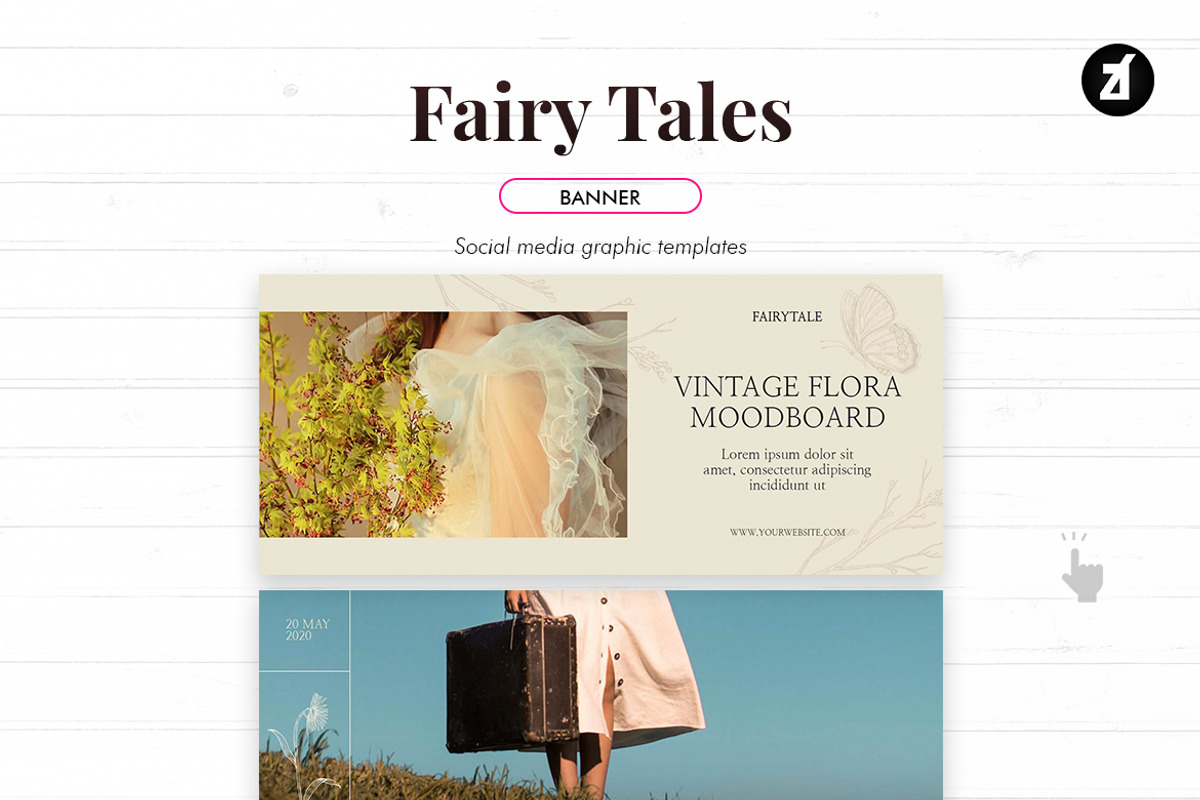 Fairy tales social media template, a Social Media Template by Chanut is industries (Photo 9 of 11)