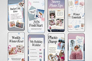 Winter Scrapbook Aesthetic, a Social Media Template by ZenSocialDesigns (Thumbnail 4 of 9)