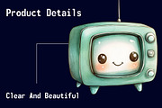 Cute Kawaii Clipart, a Seasonal Illustration by CitraGraphics (Thumbnail 7 of 7)