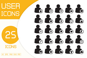 People User and Ui Icons, an Icon by Designfour
