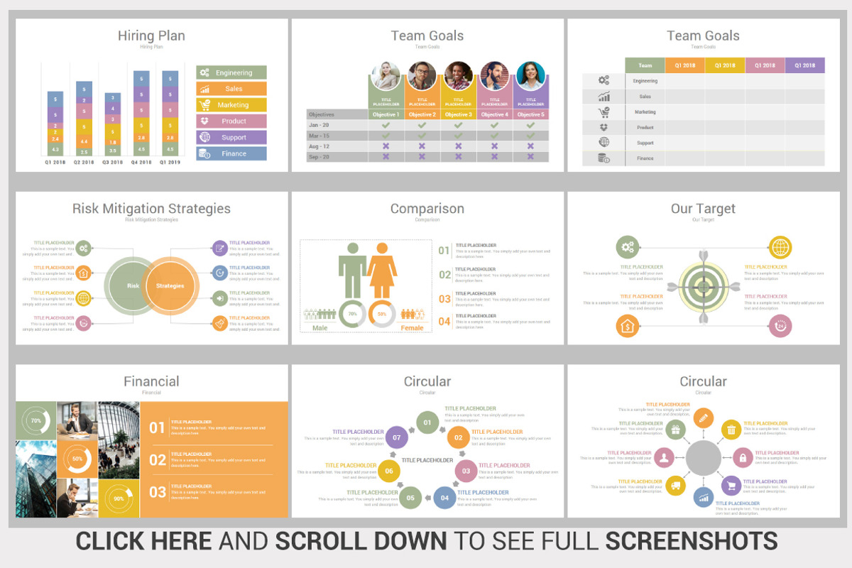 Multi Business PowerPoint Template, a Presentation Template by OceanArt (Photo 25 of 46)