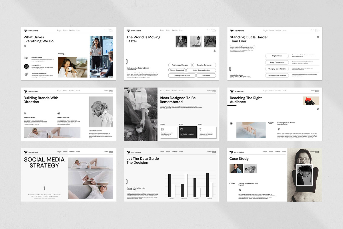 Marketing Growth Presentation, a Presentation Template by evgenystudio (Photo 4 of 5)