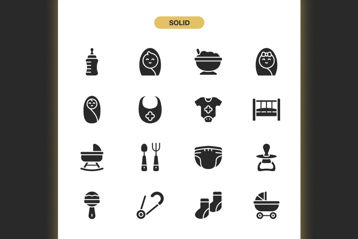Baby Icons, an Icon by Spacepixel Creative (Photo 3 of 3)