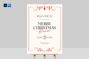 Christmas Welcome Sign Template, a Poster Template by BrandPacks (Thumbnail 5 of 5)