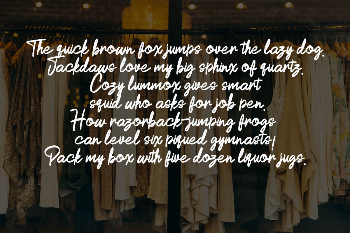 Dortmund, a Script Font by Zaenal Studio (Photo 12 of 13)