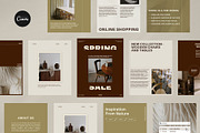 Verne Canva Instagram Templates, a Social Media Template by Mia Branding Studio (Thumbnail 1 of 7)
